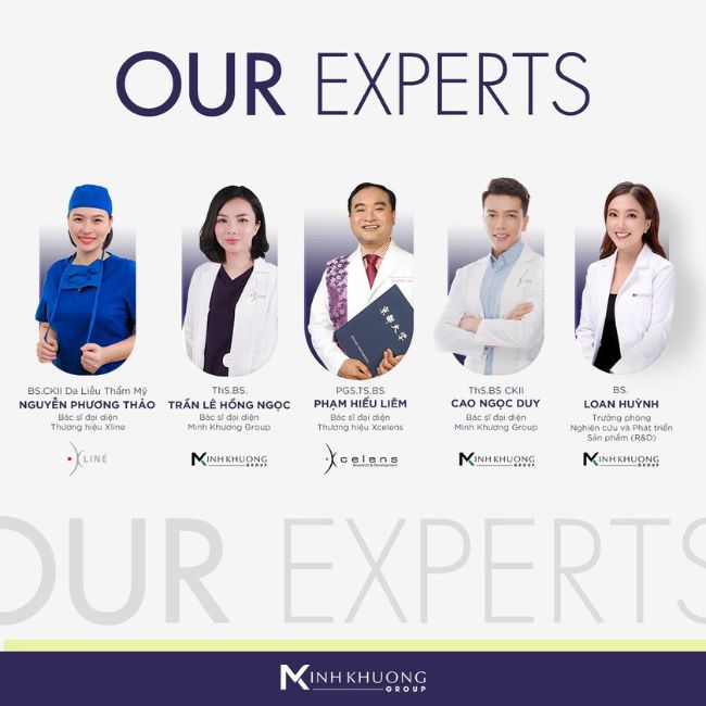 Đội ngũ chuyên gia - Bác sĩ đại hiện nhãn hàng Minh Khuong Group