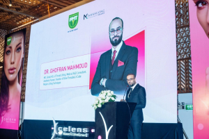 Bác sĩ Ghofran Mahmoud - Đại diện tập đoàn Xcelens International.