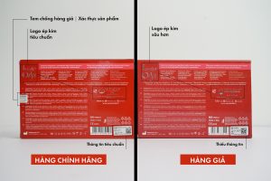 cảnh báo hàng giả và hướng dẫn phân biệt